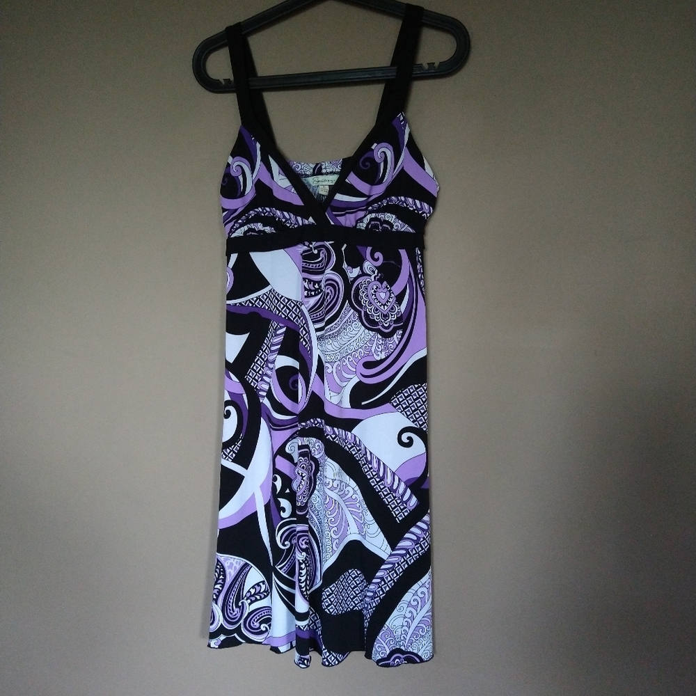 Purple fun dress tie juniors
